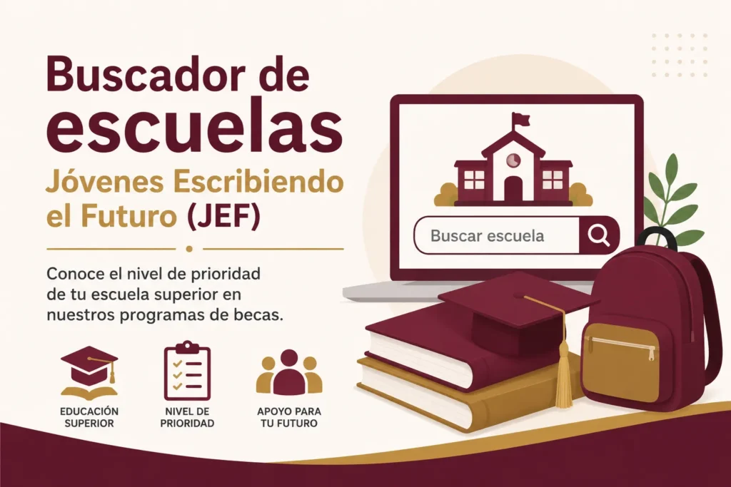 Buscador de escuelas Jóvenes Escribiendo el (JEF)